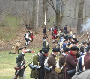 I'm usually looking for where the arrow is pointing: The Kid.