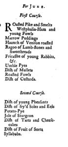 Too fancy! From the Complete Housewife.