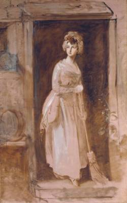 Thomas Gainsborough, The Housemaid. 1782-86. Tate Museum, Presented by Rosalind, Countess of Carlisle 1913, N02928