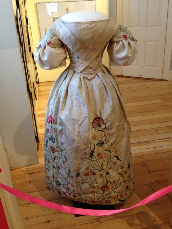 Colonial Wedding dress altered 1830