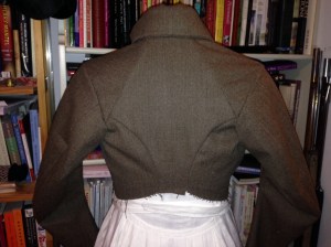 Cassandra's posture is very different from mine. She will not pull her shoulders back!