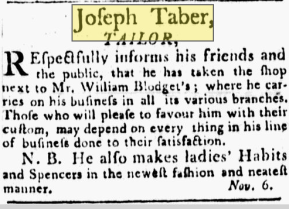 Providence Journal, 11-13-1799