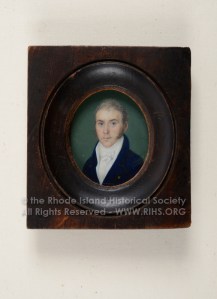 Captain John Gladding, 1810-1820. Miniature. RIHS 1980.80.1