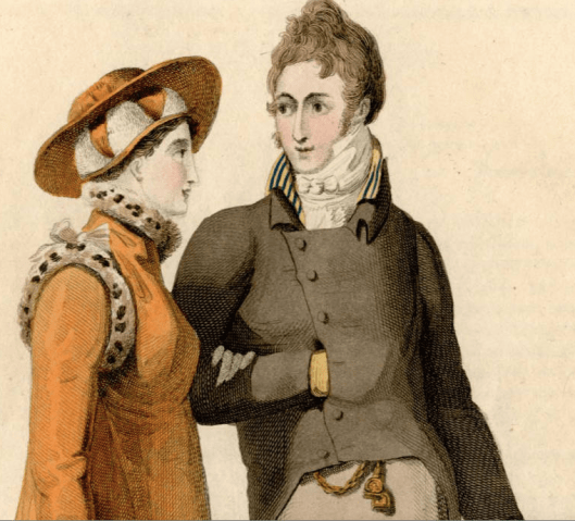 Detail, 1807 fashion plate