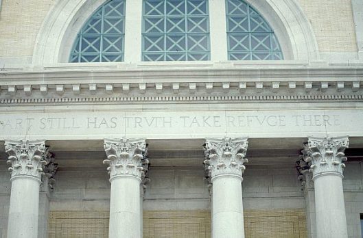 Art Still Has Truth Take Refuge There